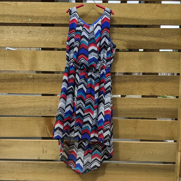 Dex Dress Multicoloured High Low Sleeveless Light Weight Summer Women's… - Picture 9 of 9